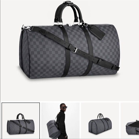 Louis Vuitton KEEPALL BANDOULIÈRE 55 - Picture 3 of 3